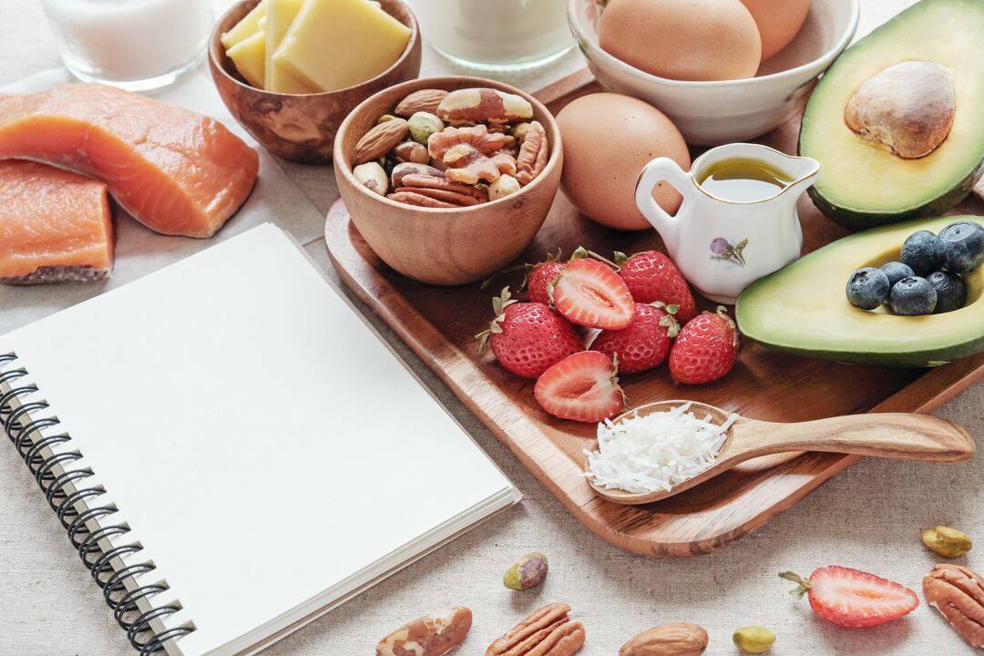 Menú Keo de una dieta