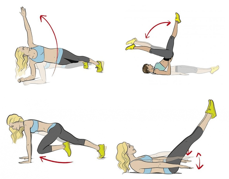 Ejercicios para la pérdida de peso del abdomen y los lados